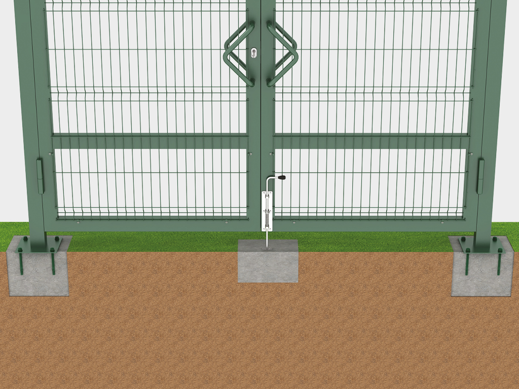 Flanslarga o‘rnatish.